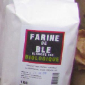 Farine blanche bio 